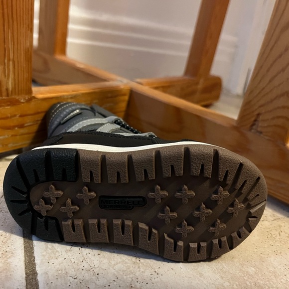 Merrell Baby Boy Winter Snow Boots Infant Size 5M Gray -25 °F -32 °C - Picture 4 of 7